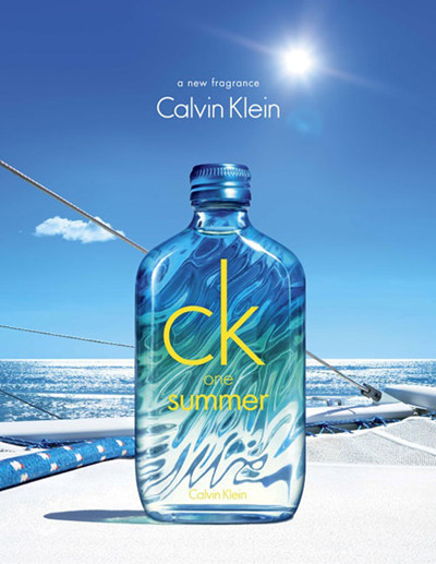 CK推出One Summer 2015夏日限量版中性淡香水