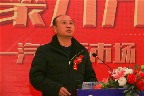 济南天桥区人社局杨局长发表讲话